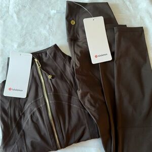 *BRAND NEW* Lululemon Define Jacket & Matching Leggings (Size:2)